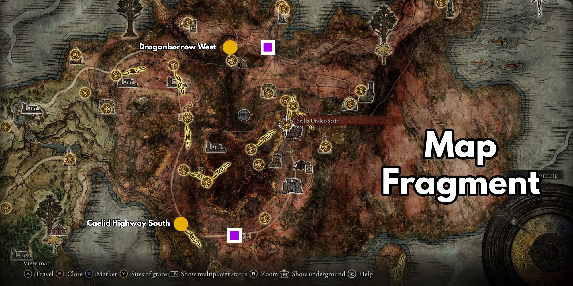 elden ring map fragment locations on caelid map