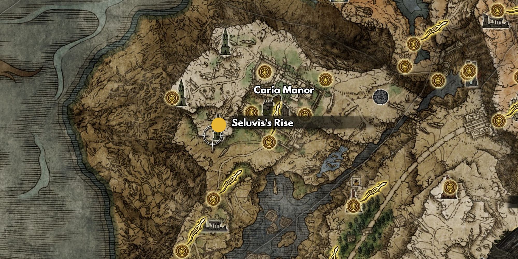 elden ring seluvis's rise location on the map