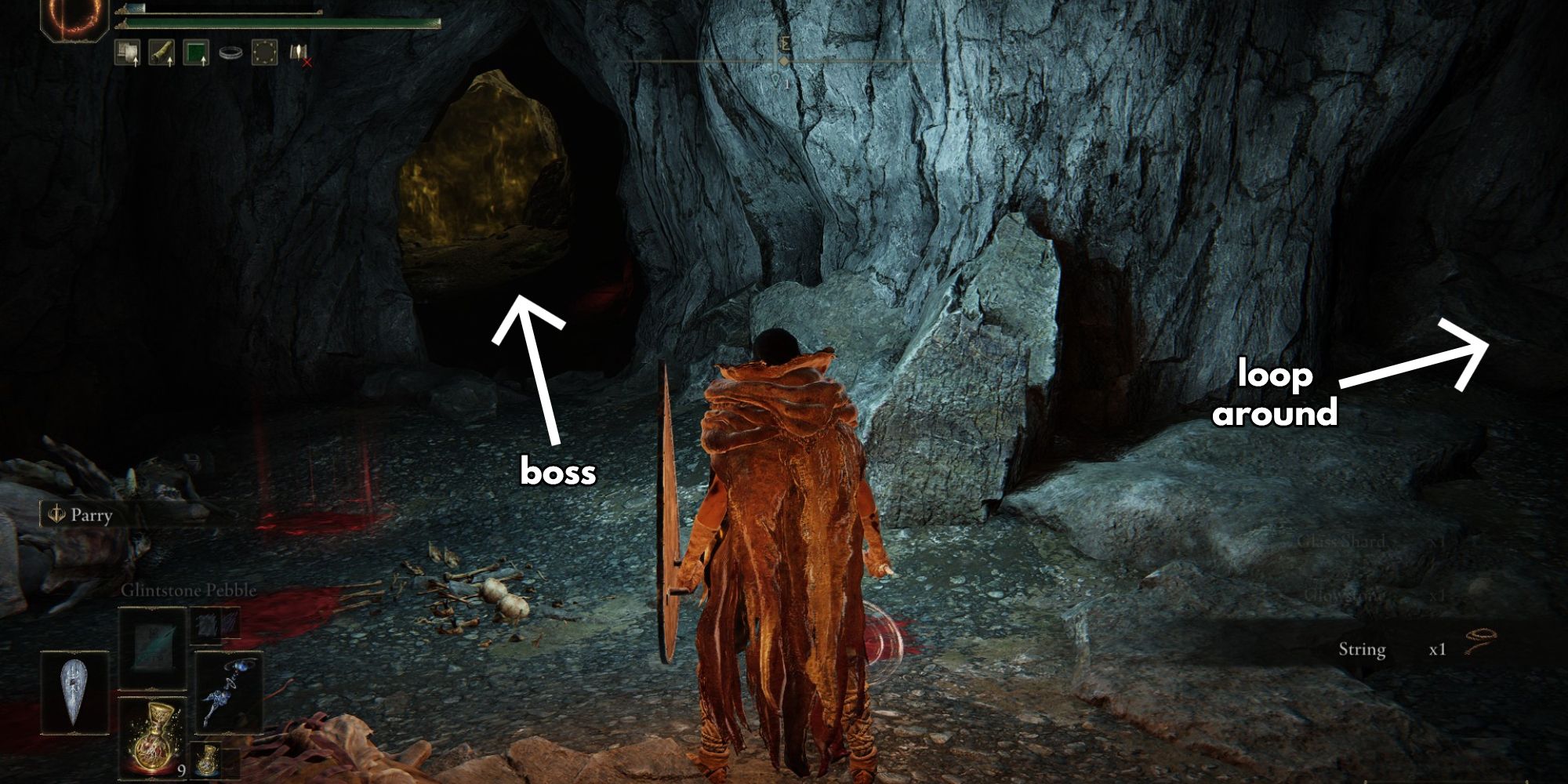 elden ring volcano cave boss fog wall