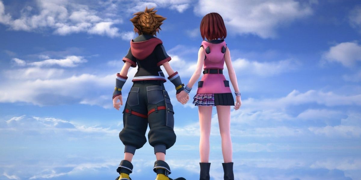 Sora and Kairi in KH3