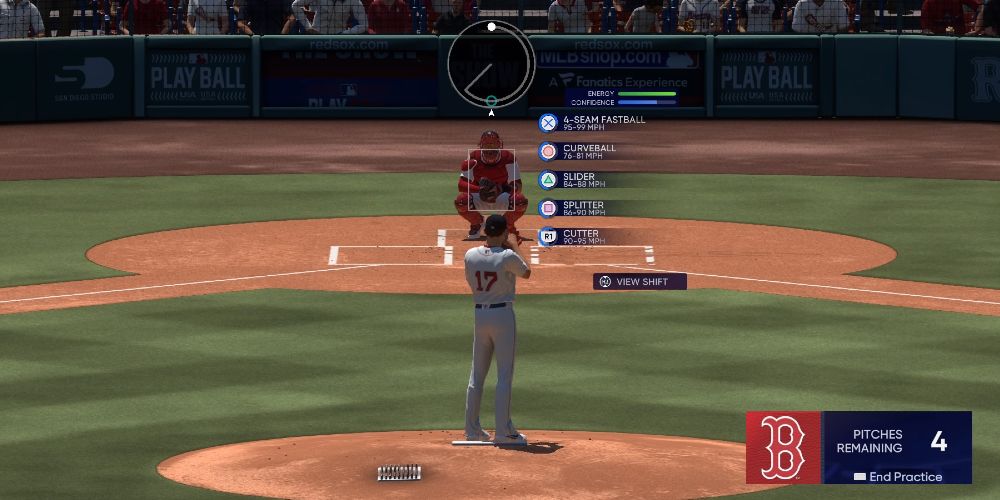 mlb the show 2022 pinpoint pitching Boston Red Sox
