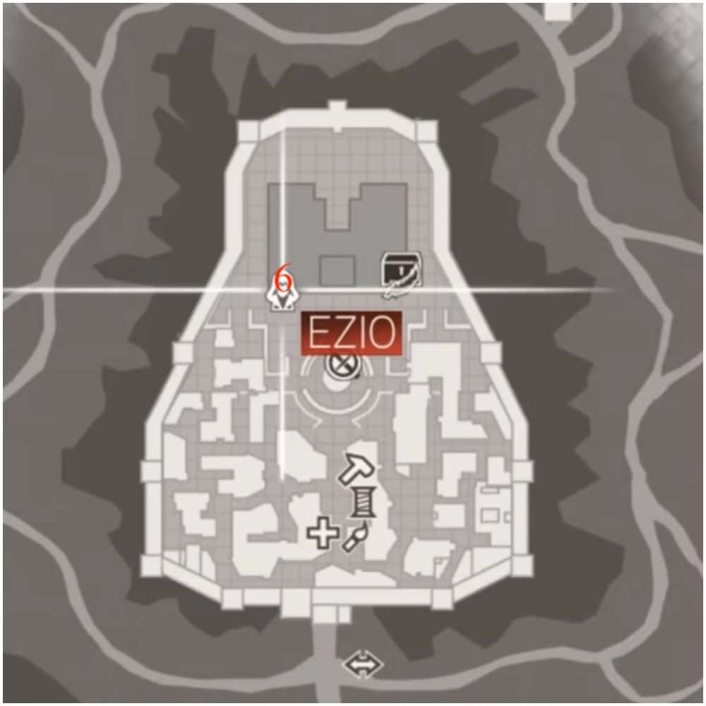 Assassin&rsquo;s Creed 2 Monterrigioni Glyph Location