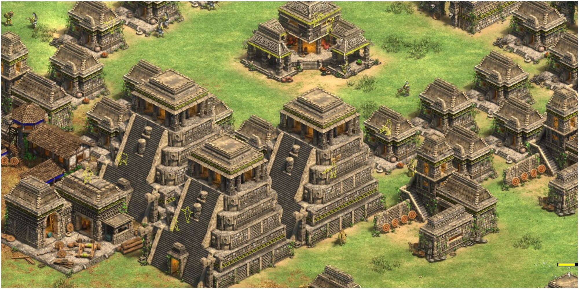 Age of Empires 2 Definitive Edition Mayan Buildings Architecture Castle