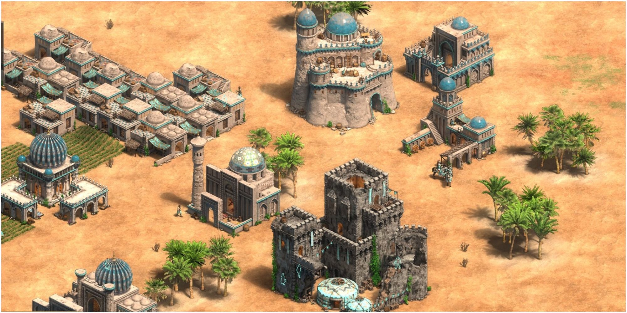 Age of Empires 2 Definitive Edition Cumans Architecture Buildings Wonder Castle