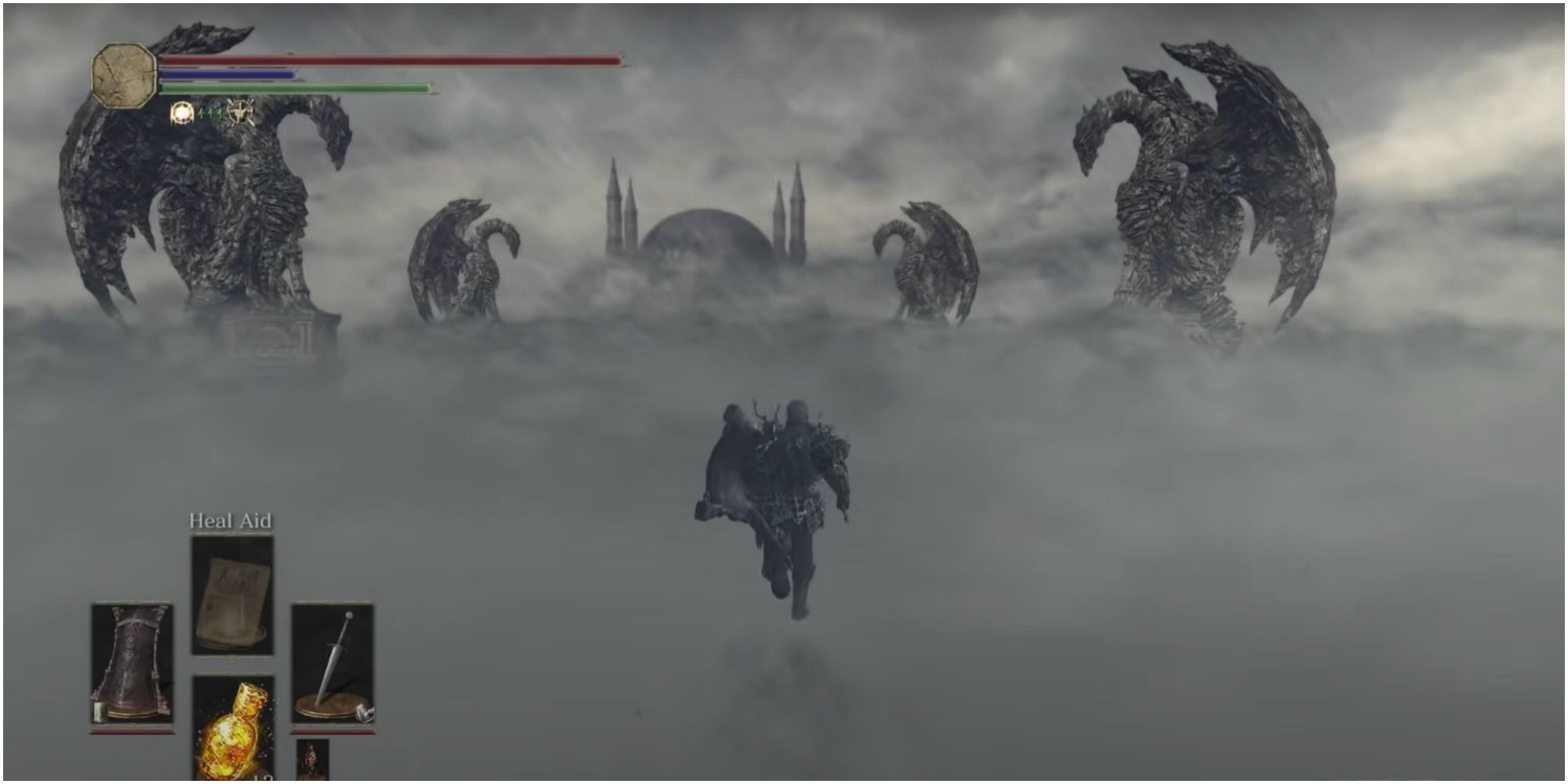 Dark Souls 3 Nameless King boss arena