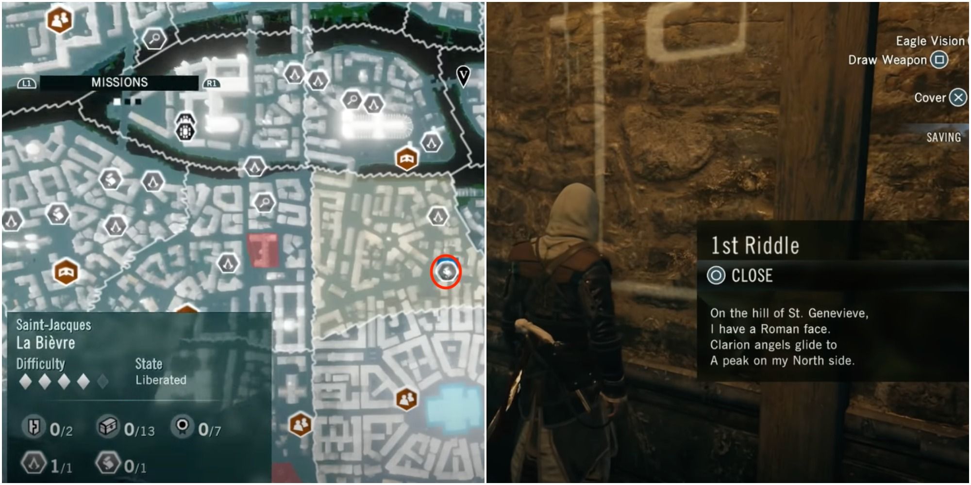 AC Unity All Nostradamus Enigma Riddle Locations And Solutions