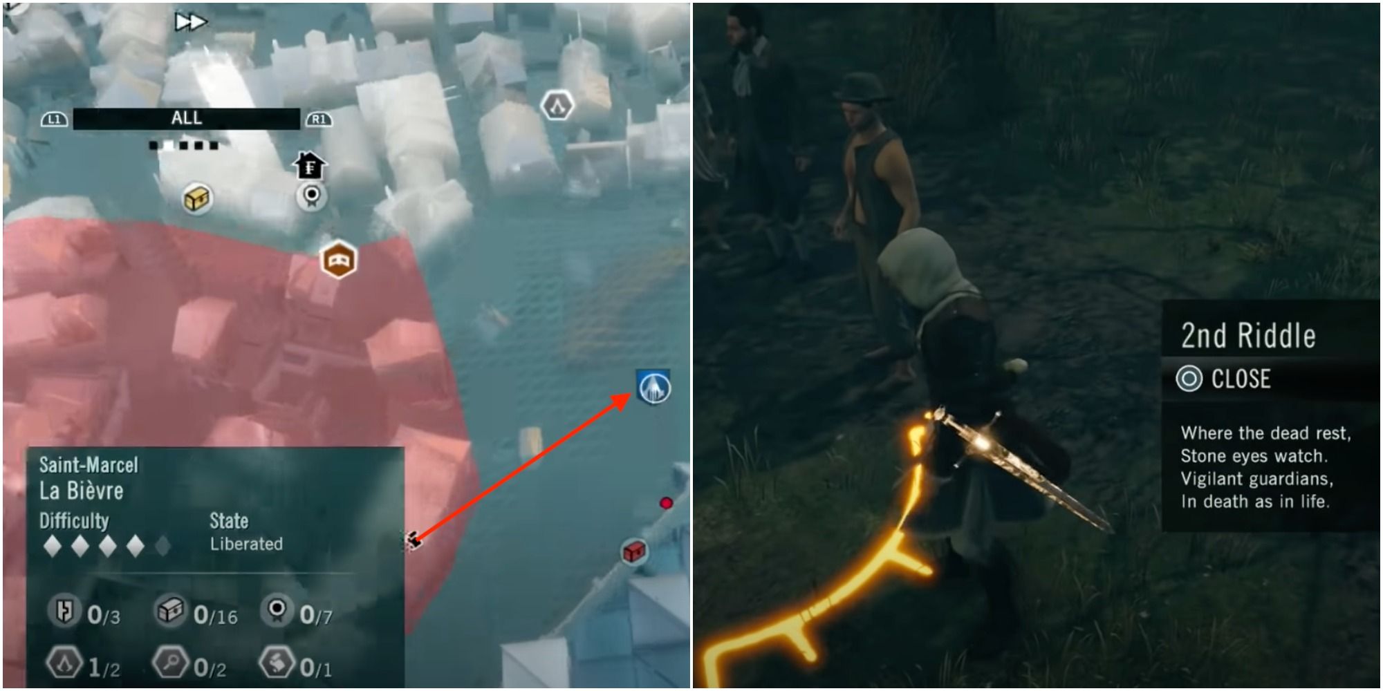 AC Unity All Nostradamus Enigma Riddle Locations And Solutions