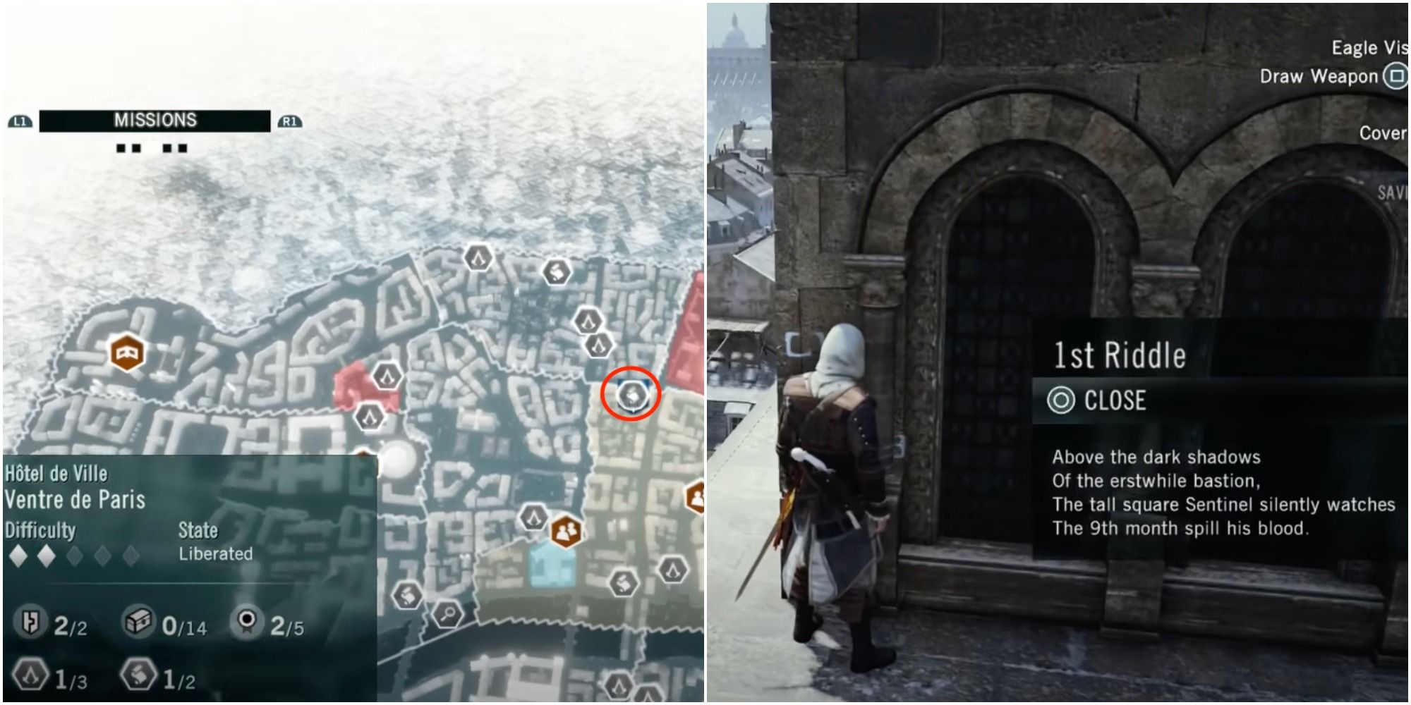AC Unity All Nostradamus Enigma Riddle Locations And Solutions