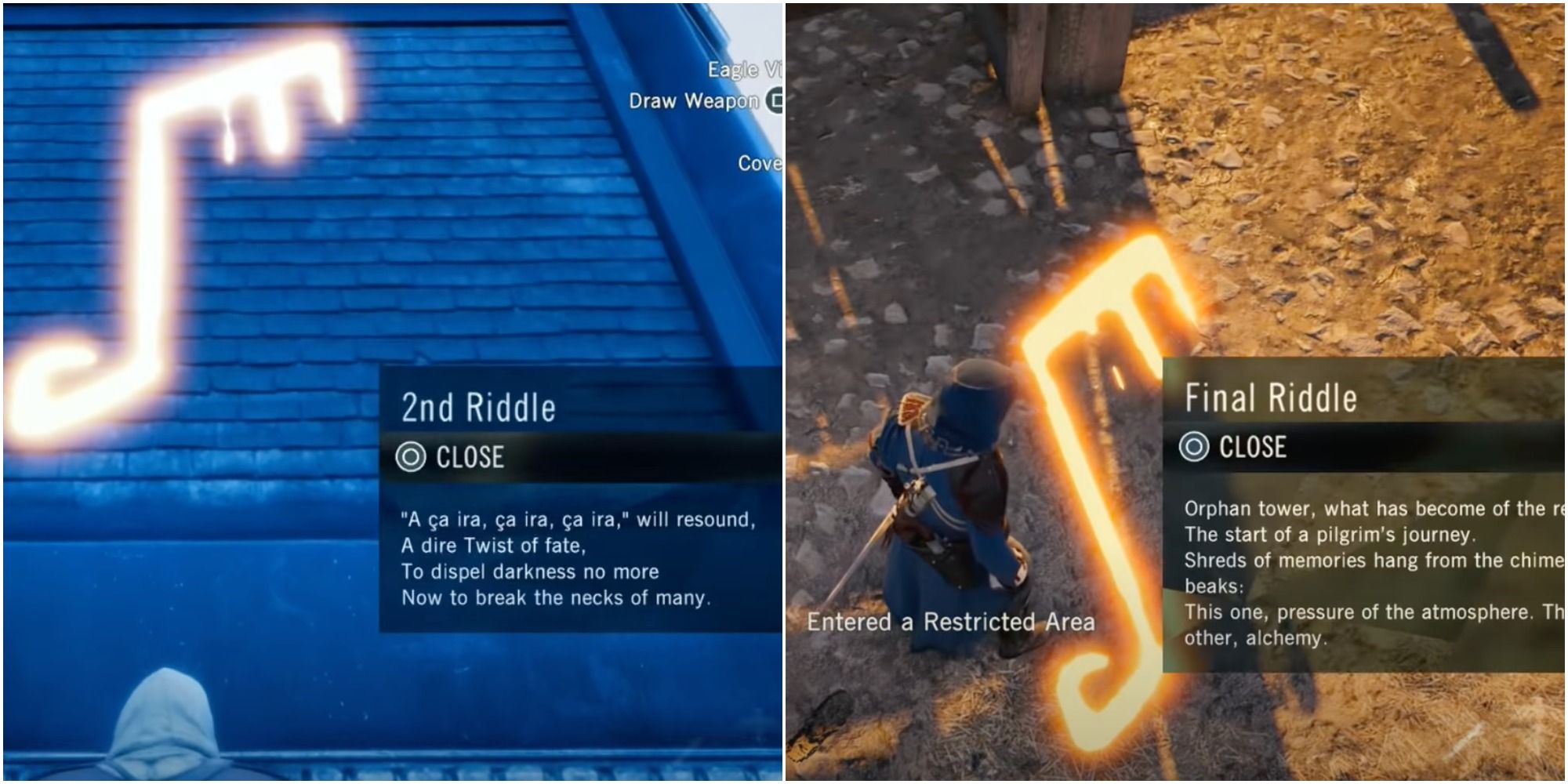 AC Unity: All Nostradamus Enigma Riddle Locations And Solutions
