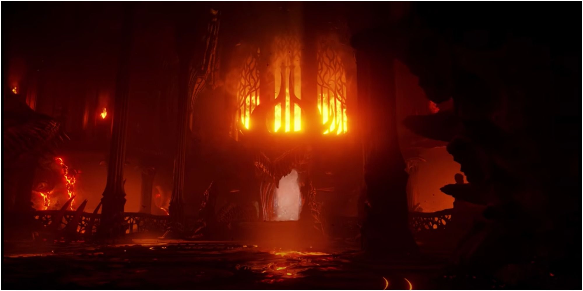 Demon's Souls Flamelurker's boss arena