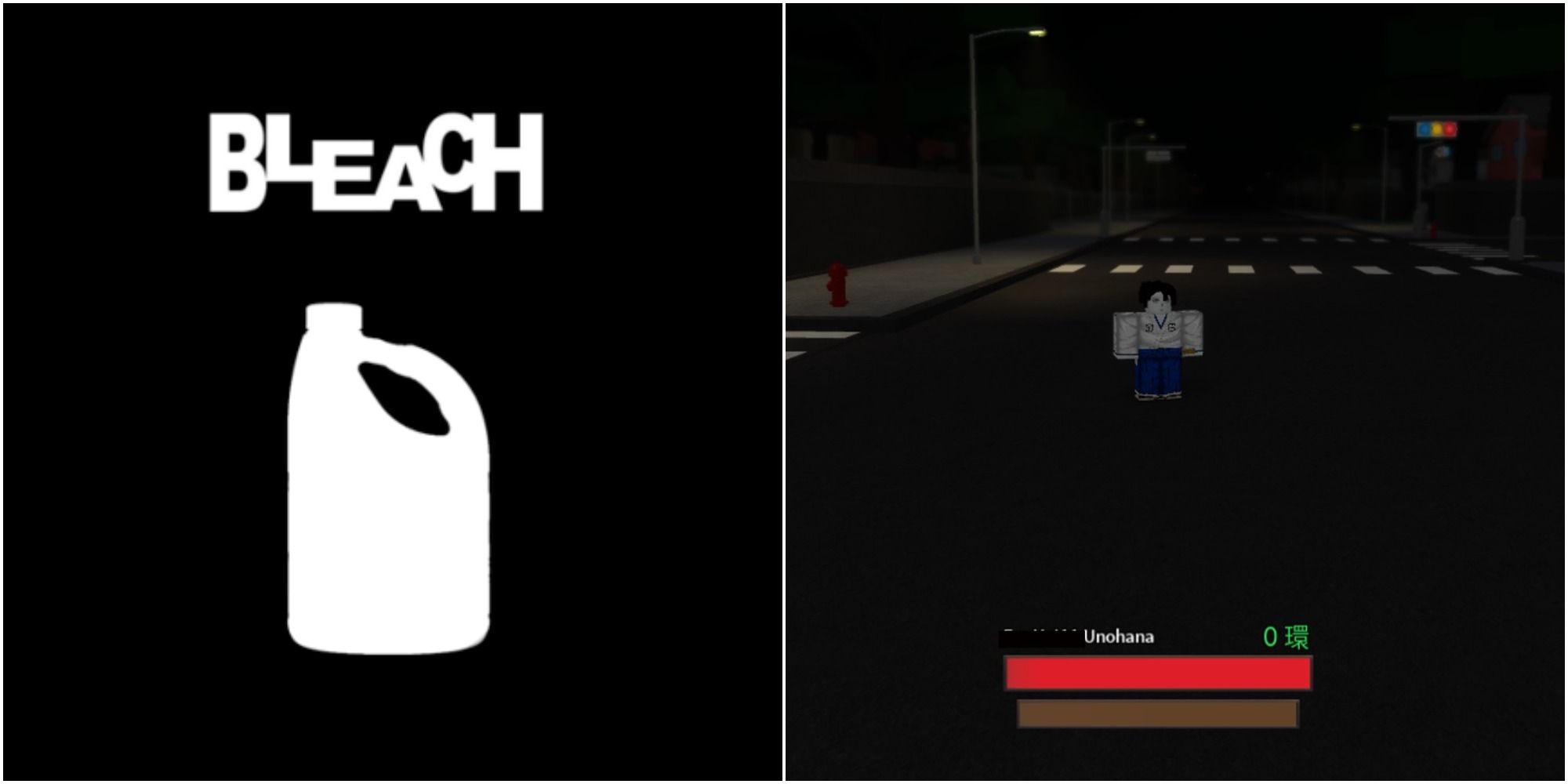 toxic bleach header art and character roblox