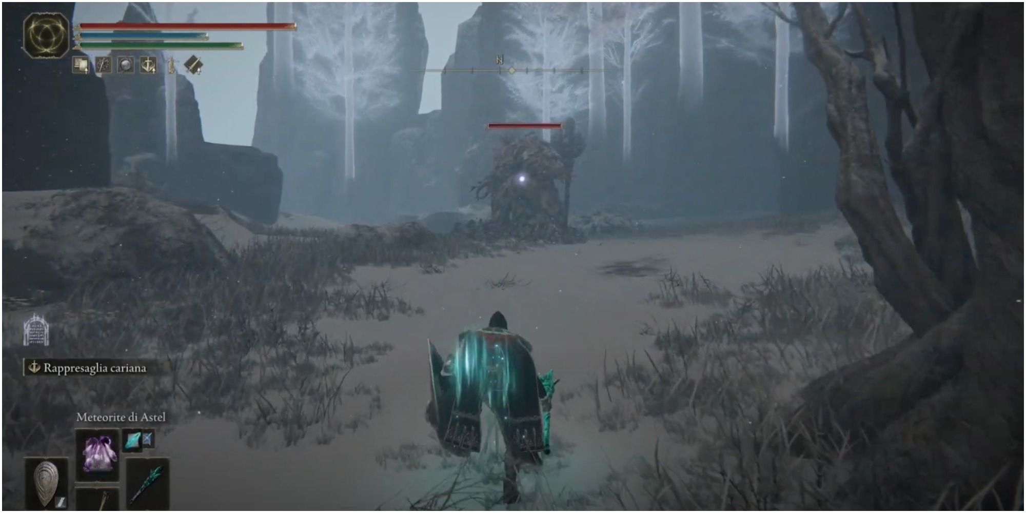 Elden Ring Putrid Avatar in Consecrated Snowfield 