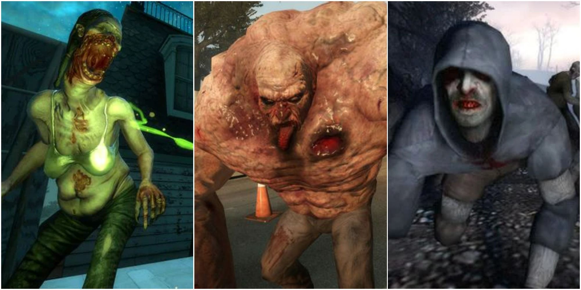 three left 4 dead zombies in a row