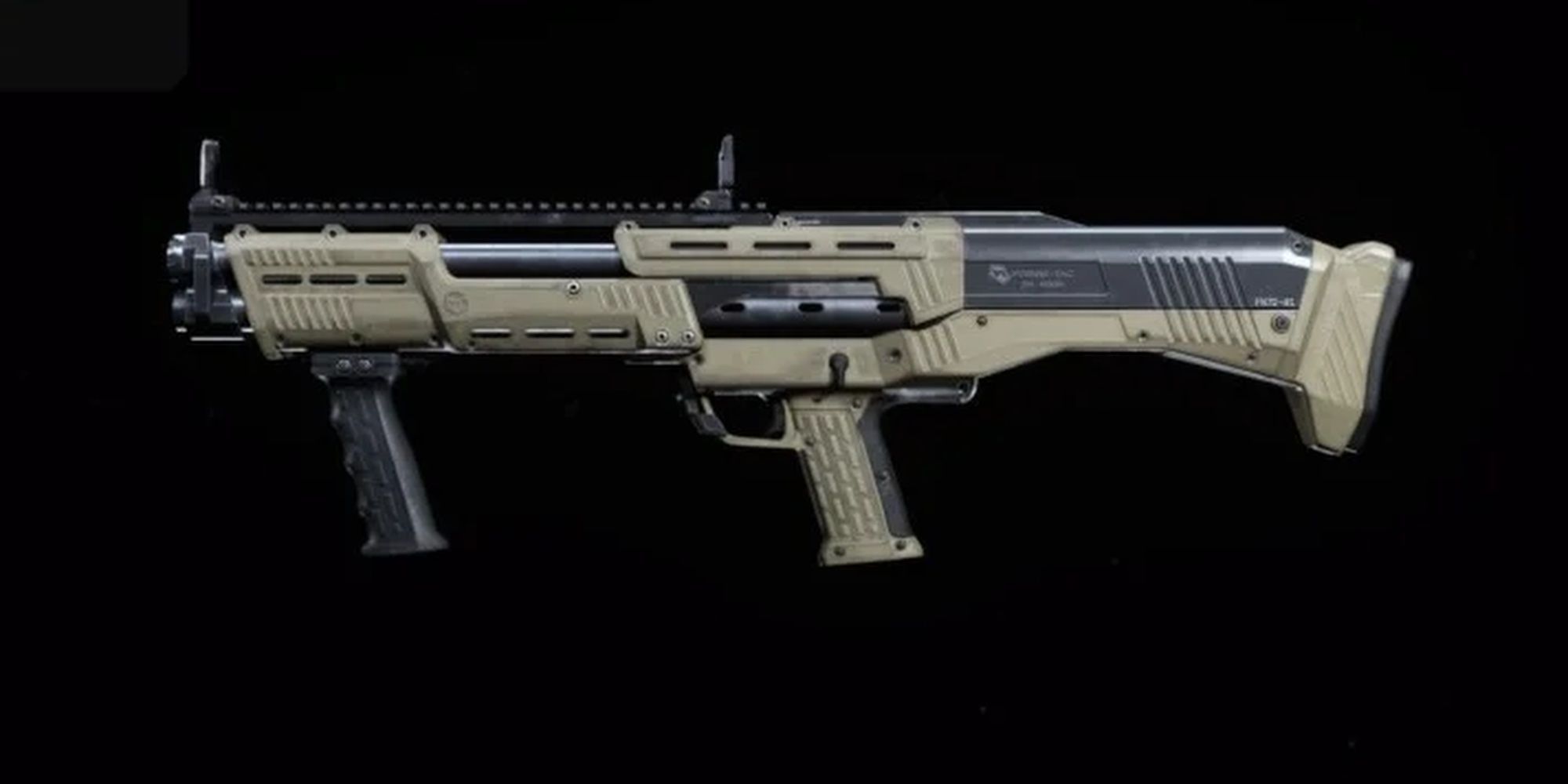 Call Of Duty Warzone: The R9 Shotgun In Profile In Weapon Viewer