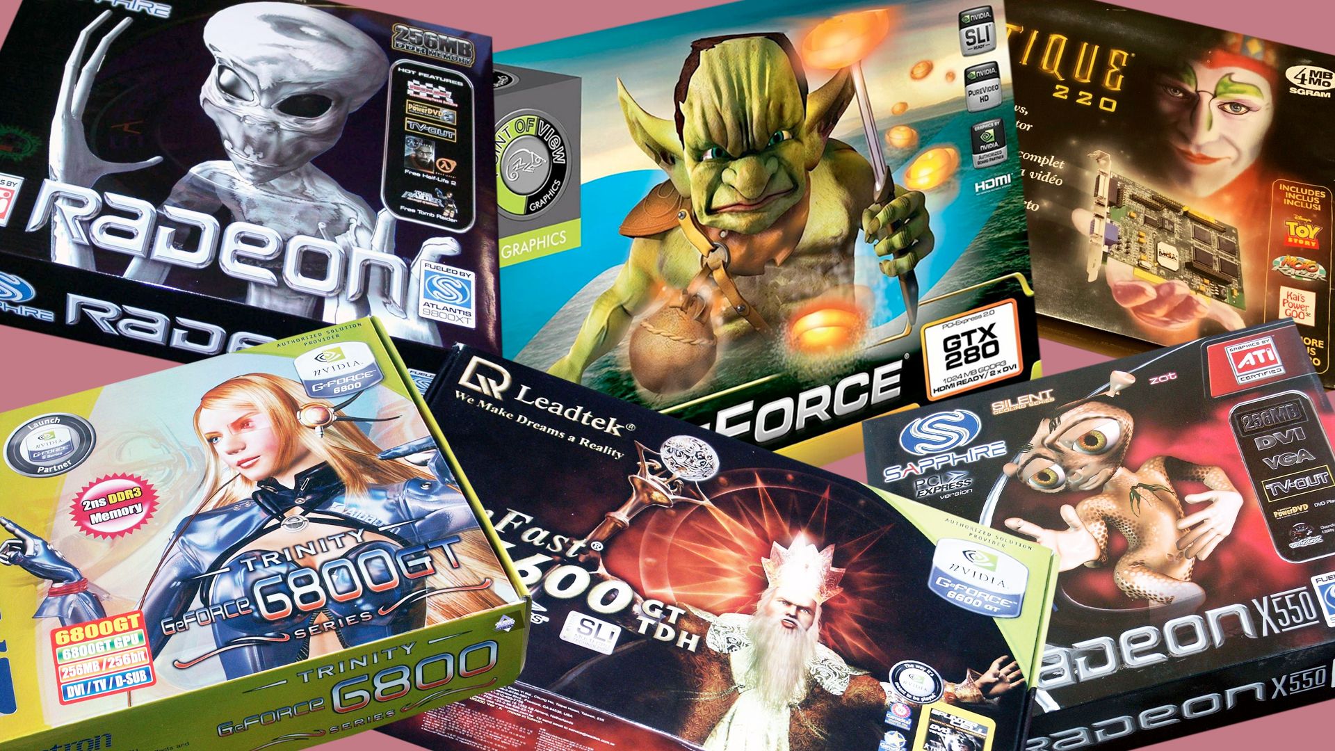 The best and worst graphics card box art of all time