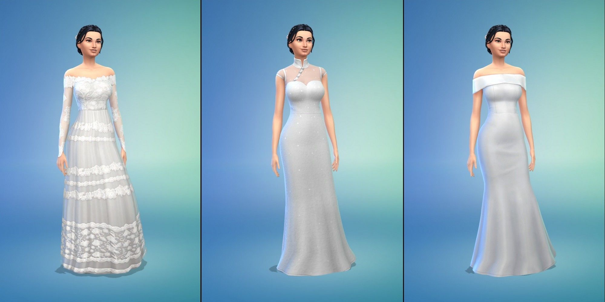 Sims 4 Wedding Dress Assortment Feature