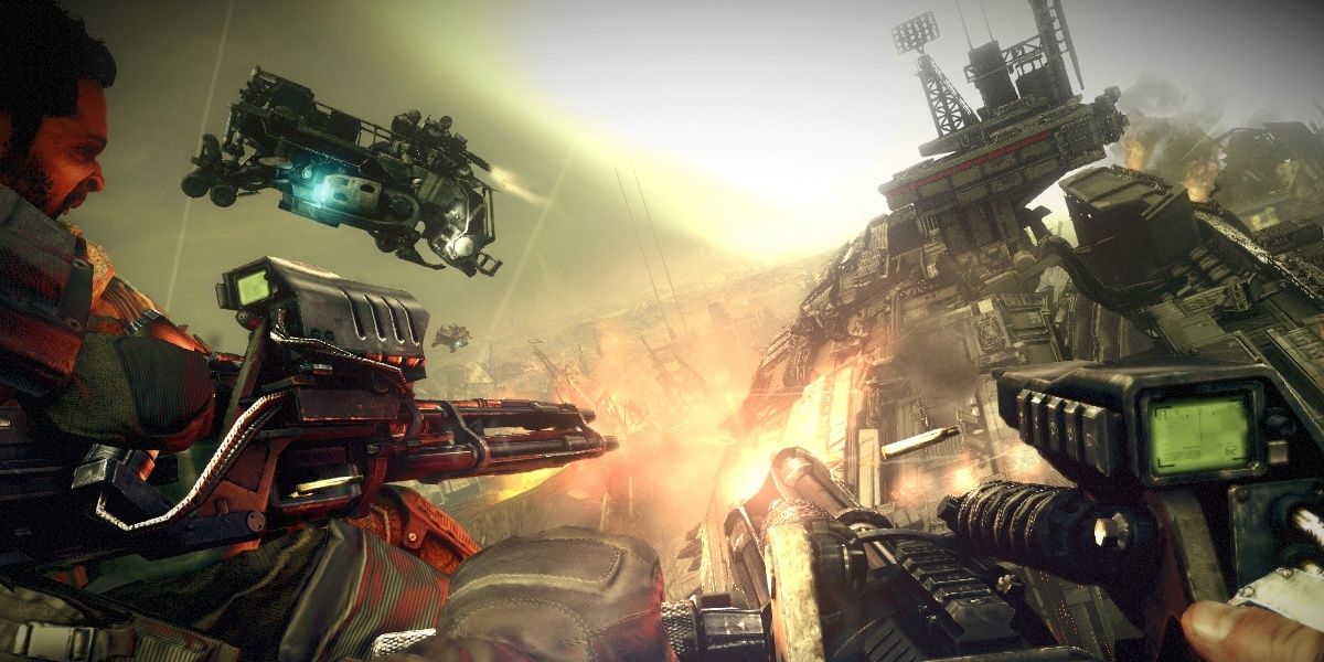 The ISA fights a MAWLR in Killzone 3.