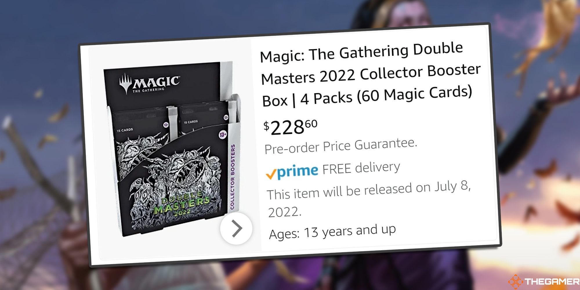 Double Masters 2022 Collector's Booster Box on Amazon