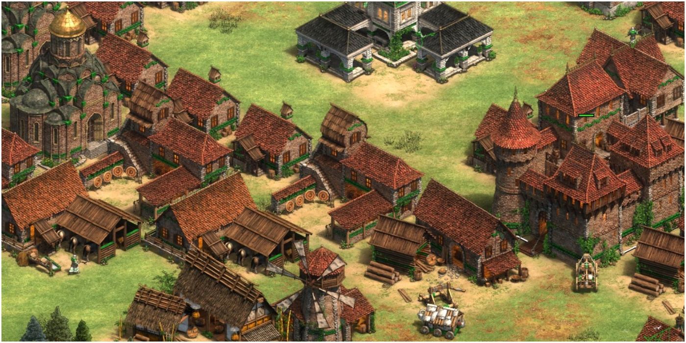 Age of Empires 2 Definitive Edition Slav buildings