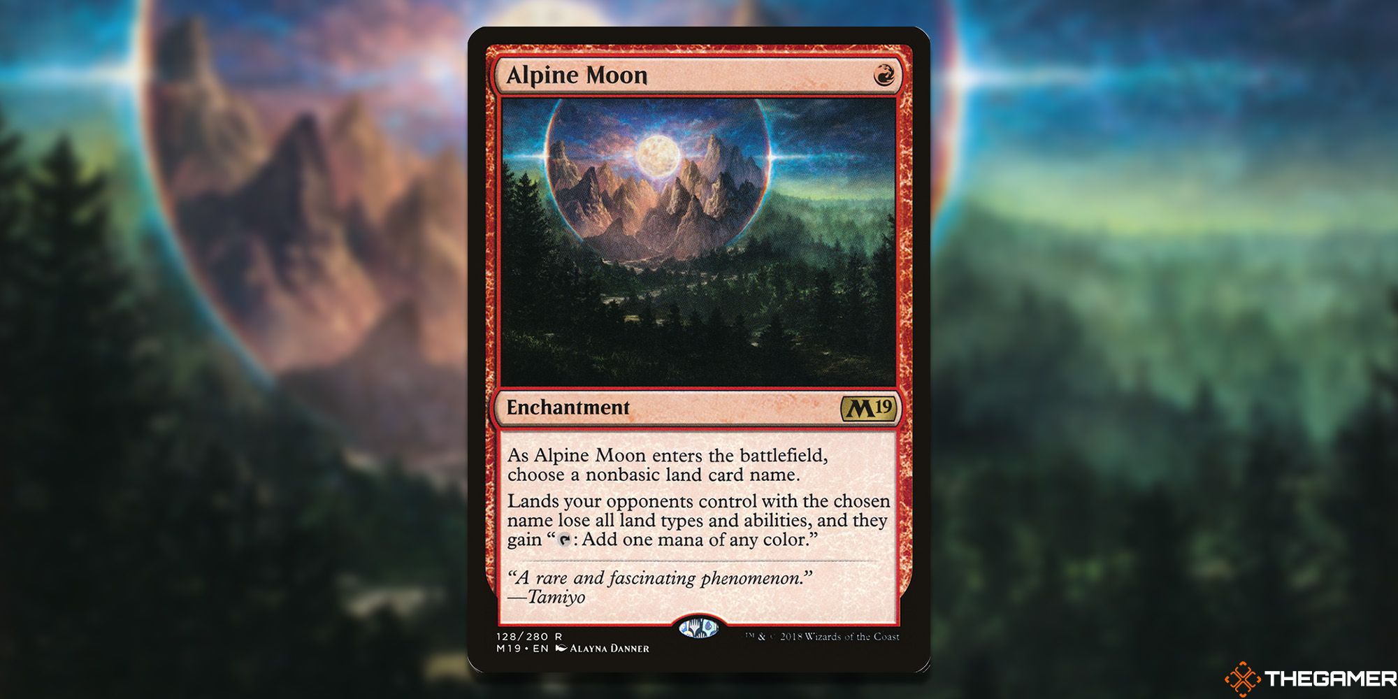 Alpine Moon