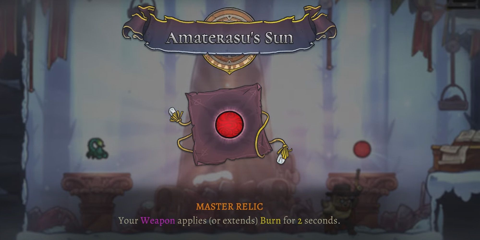 Rogue Legacy 2 screenshot of Amaterasu's Sun Relic