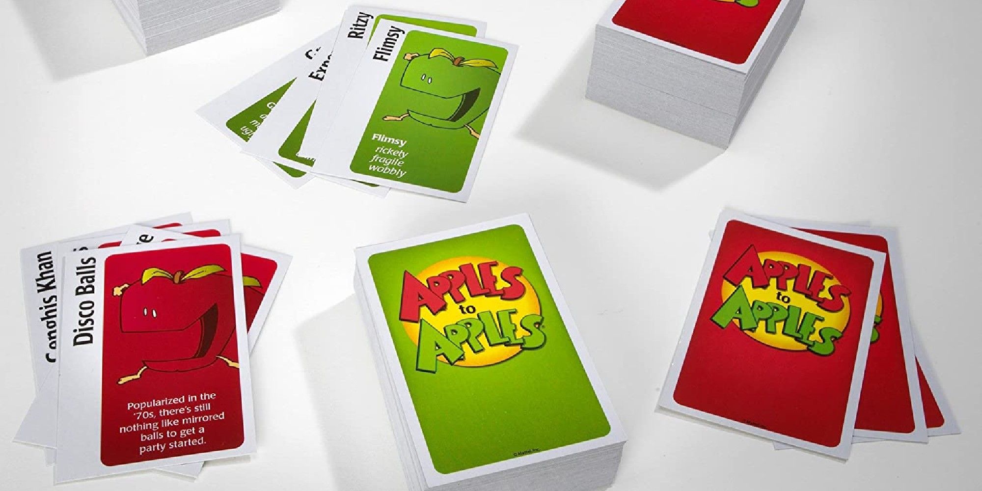 The Two Types Of Cards In Apples To Apples