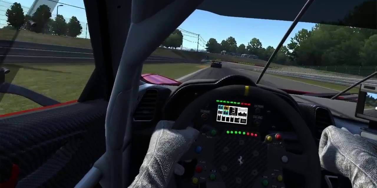 Assetto Corsa VR gameplay
