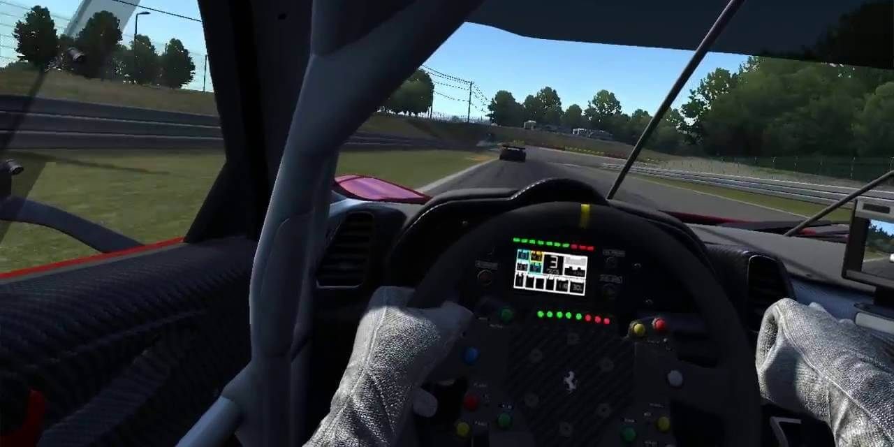 Assetto Corsa VR gameplay 