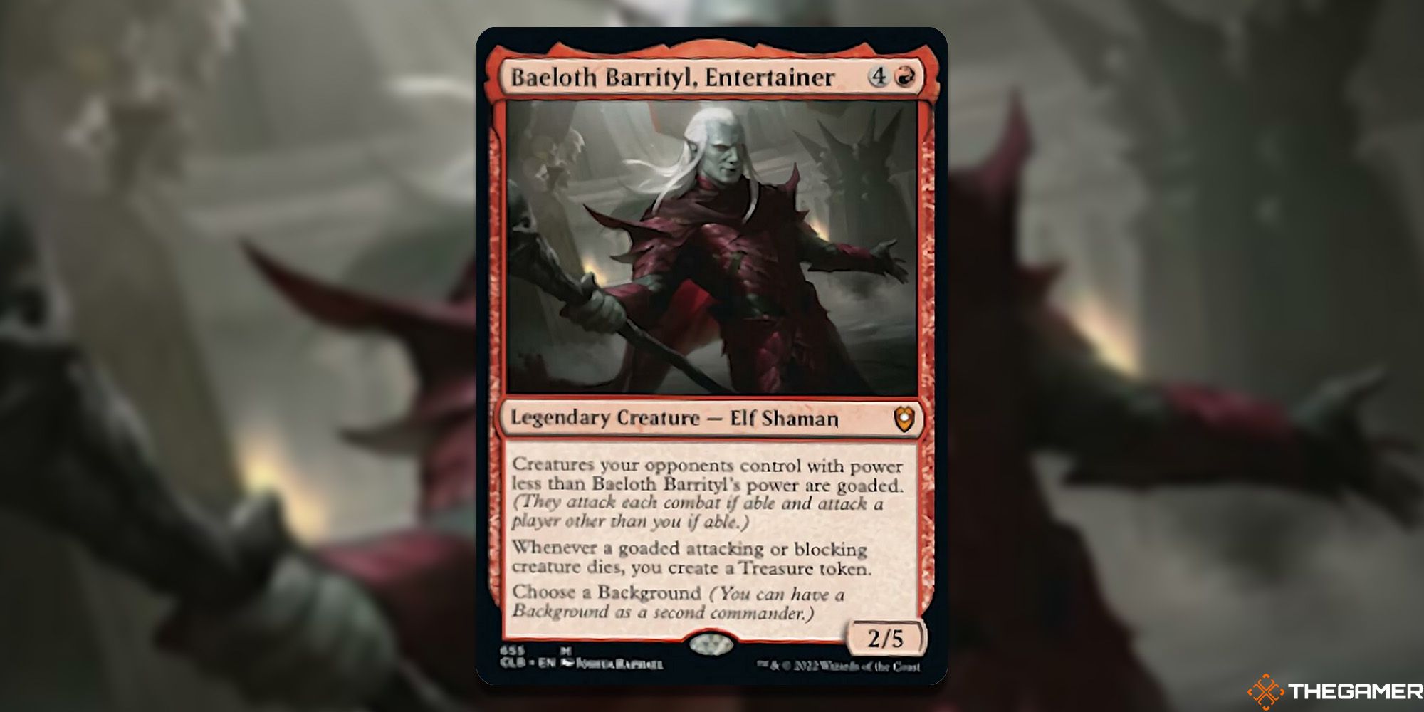 Baeloth, Barrityl Entertainer