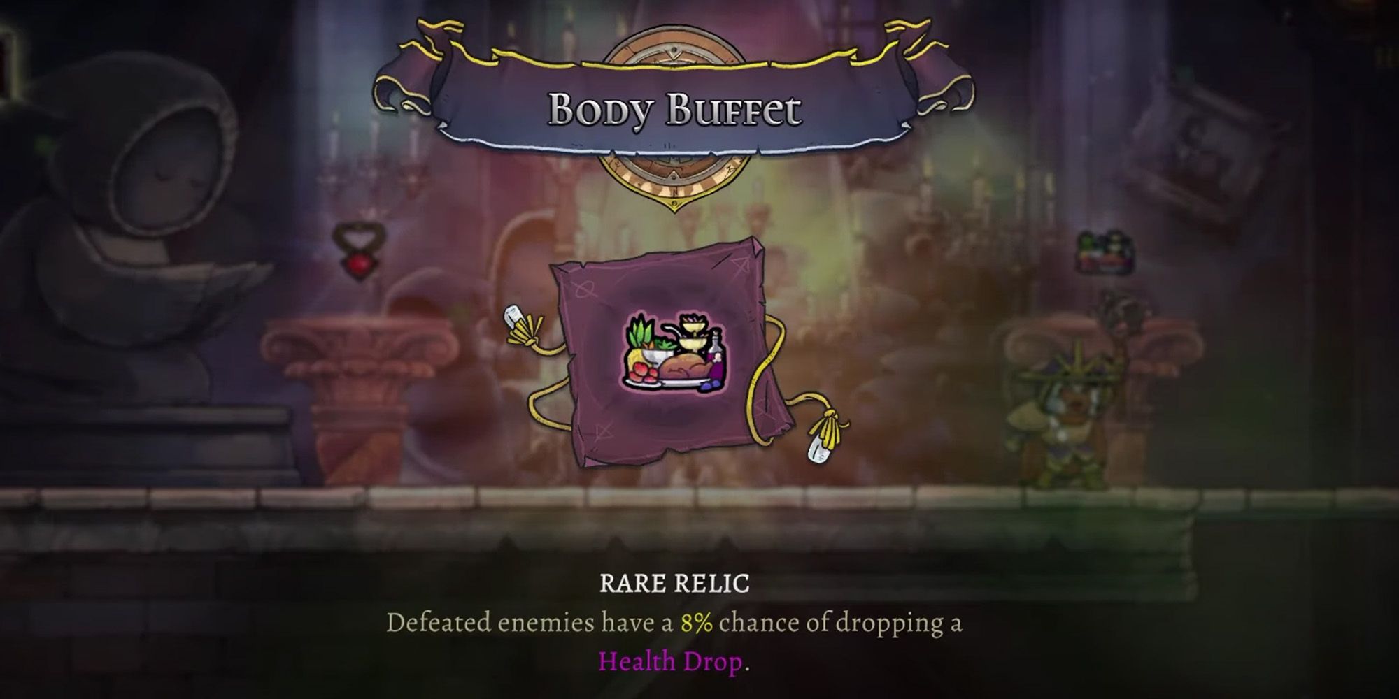 Rogue Legacy 2 screenshot of Body Buffet
