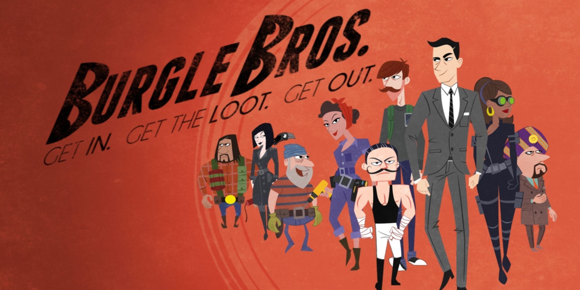 Burgle Bros Menu Screen