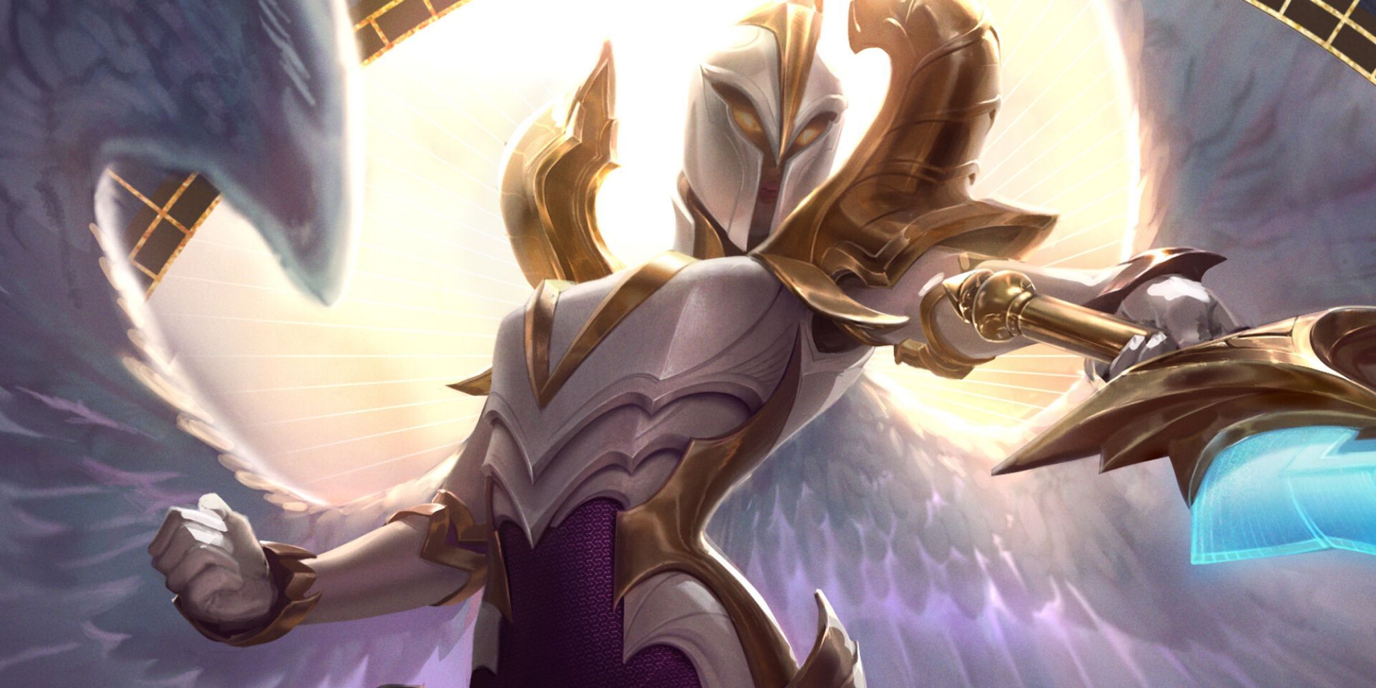 Champion Kayle from League of Legends Splash Art