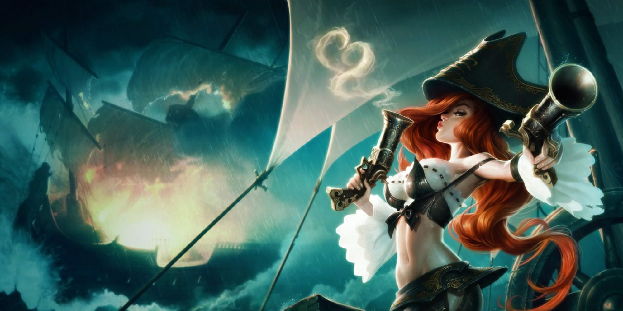 Champion Miss Fortune from League of Legends Splash Art