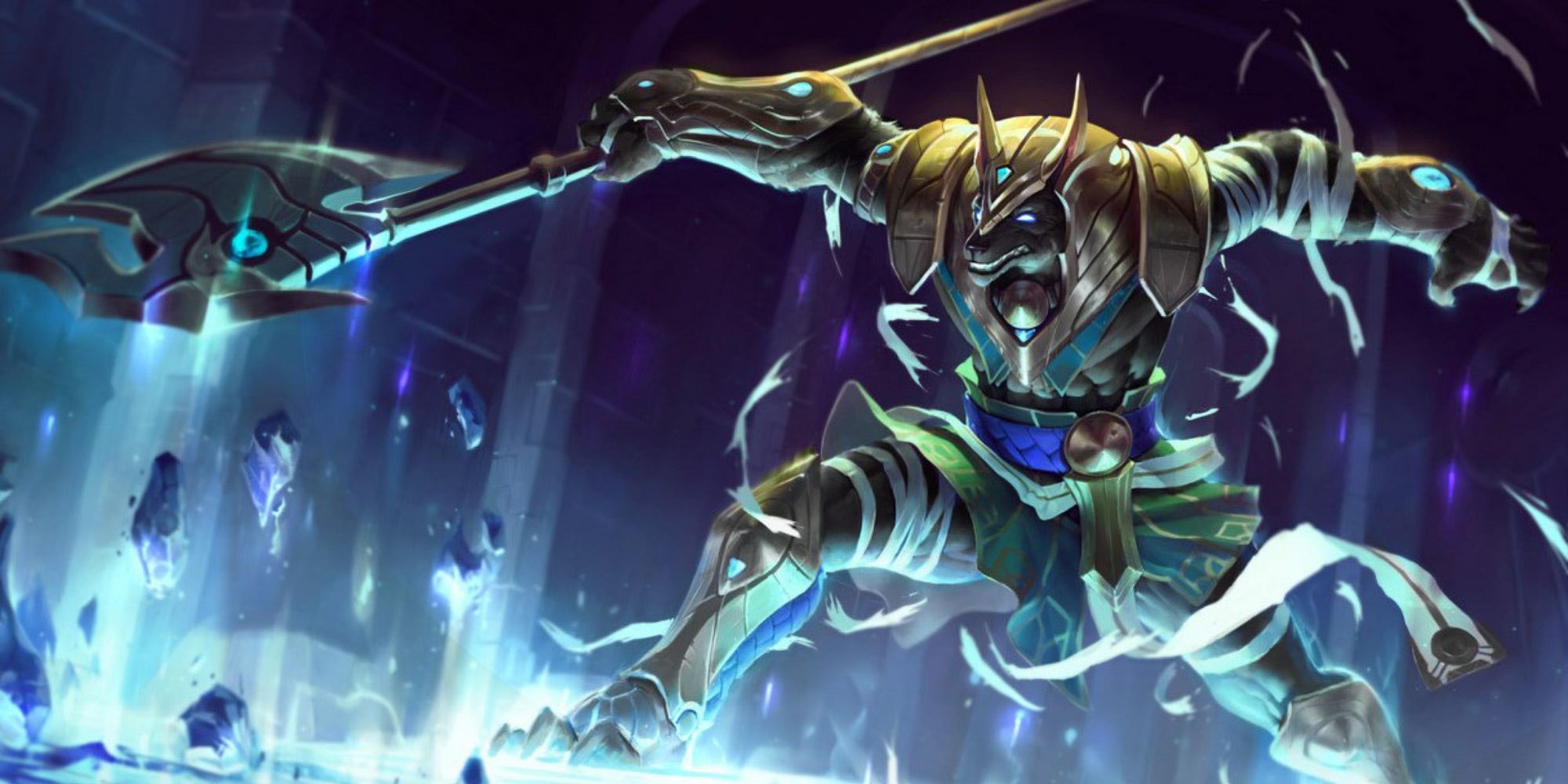 Champion Nasus from League of Legends Splash Art