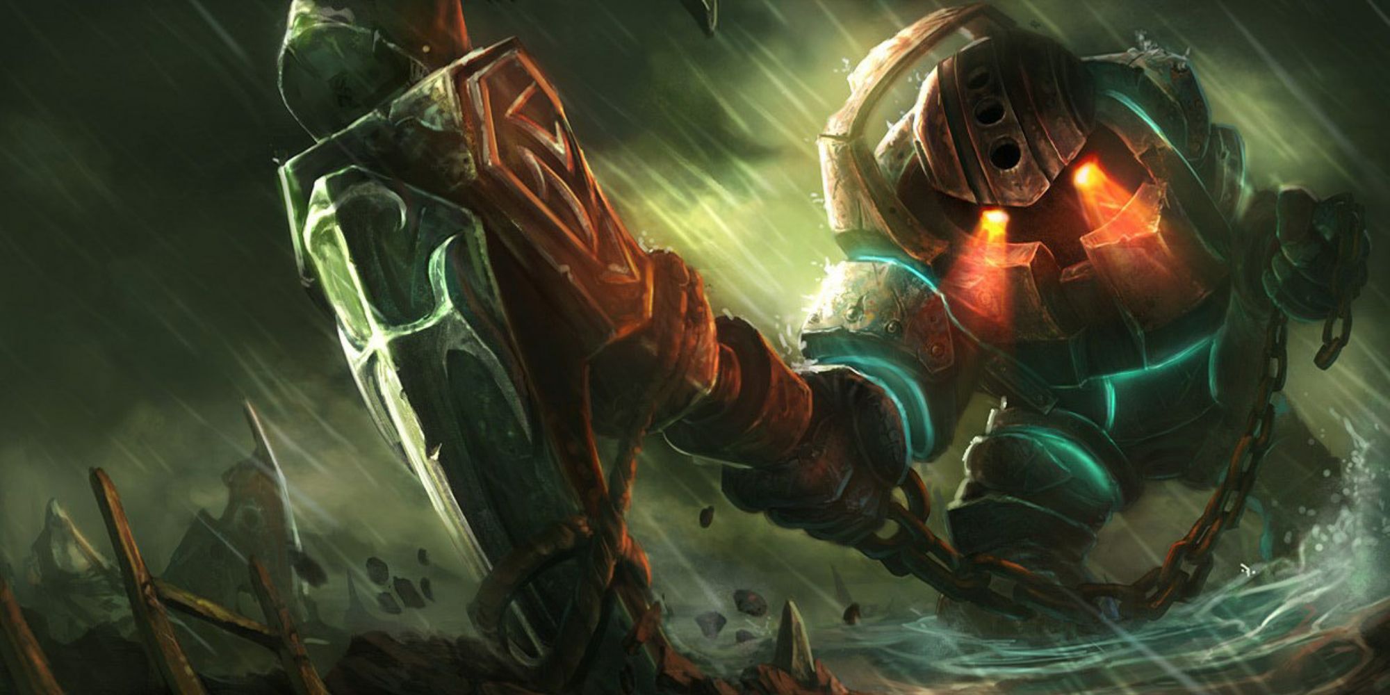 Champion Nautilus from League of Legends Splash Art