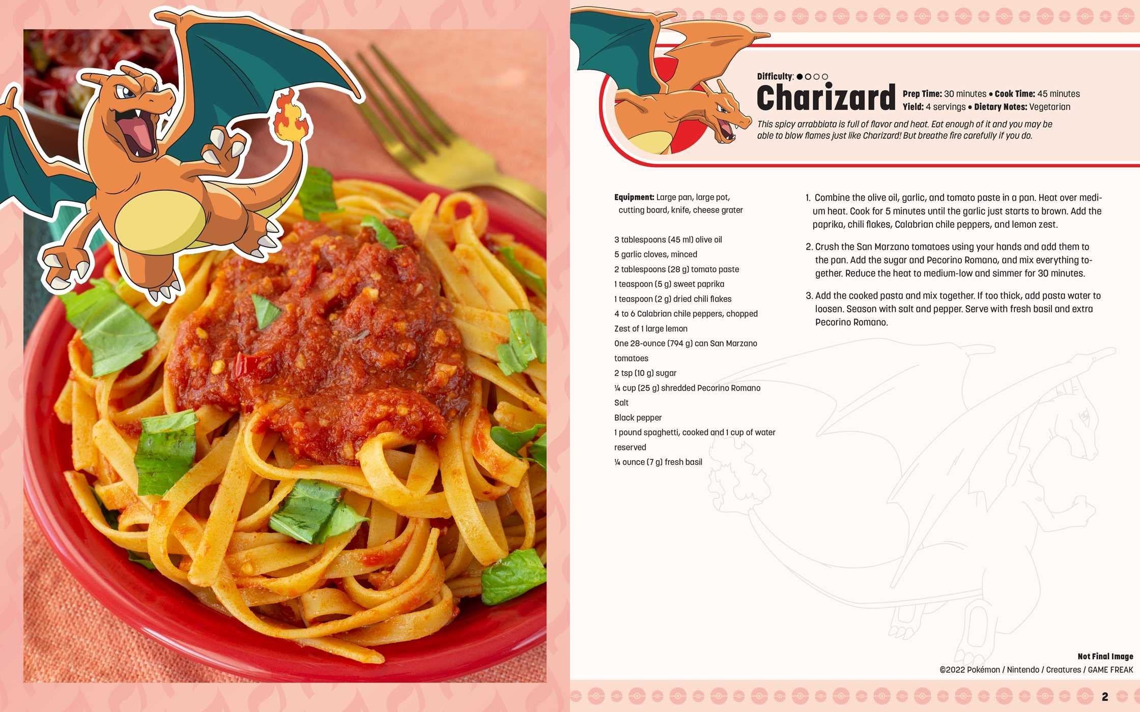 Charizard Pokemon Cookbook - via Amazon