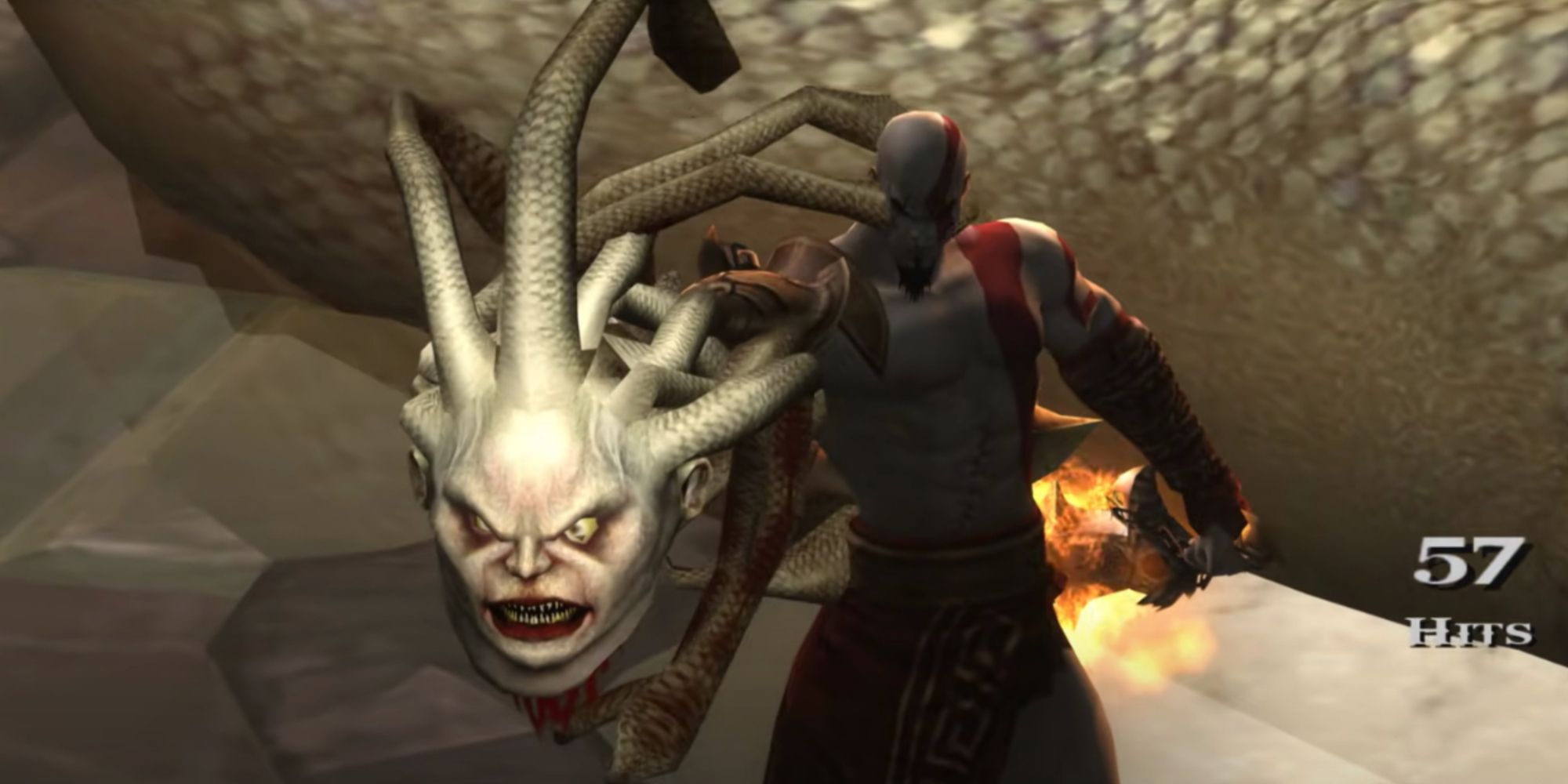 God of War 2 Kratos obtains the Head of Euryale