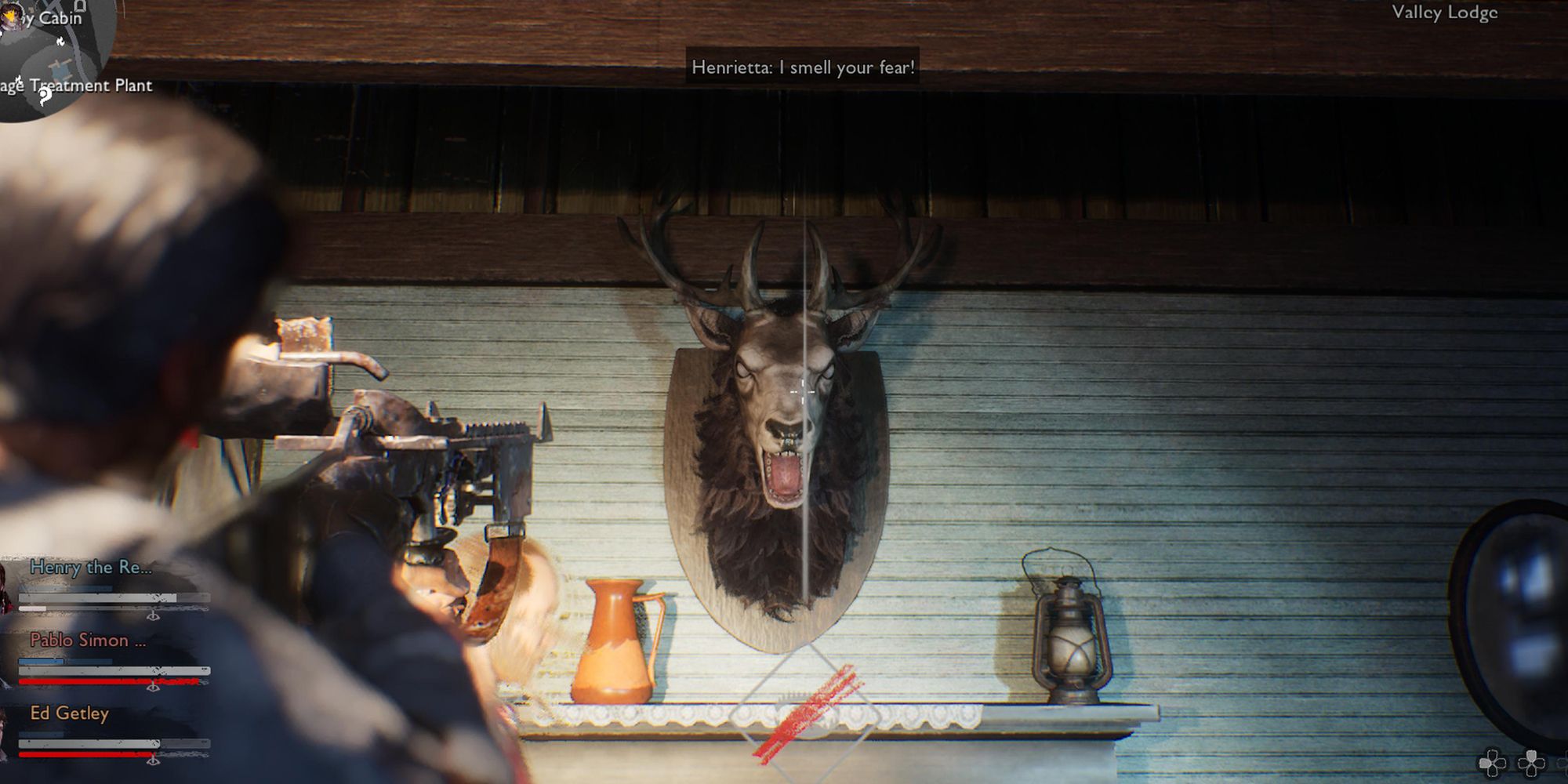 Evil Dead The Game deer head from Evil Dead 2.