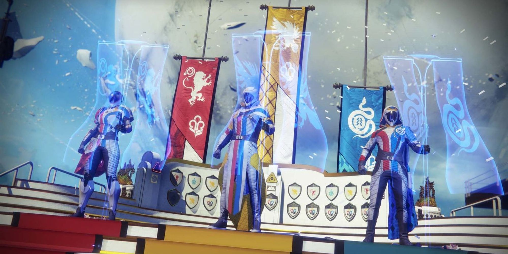 Destiny 2 Guardian Games Podium