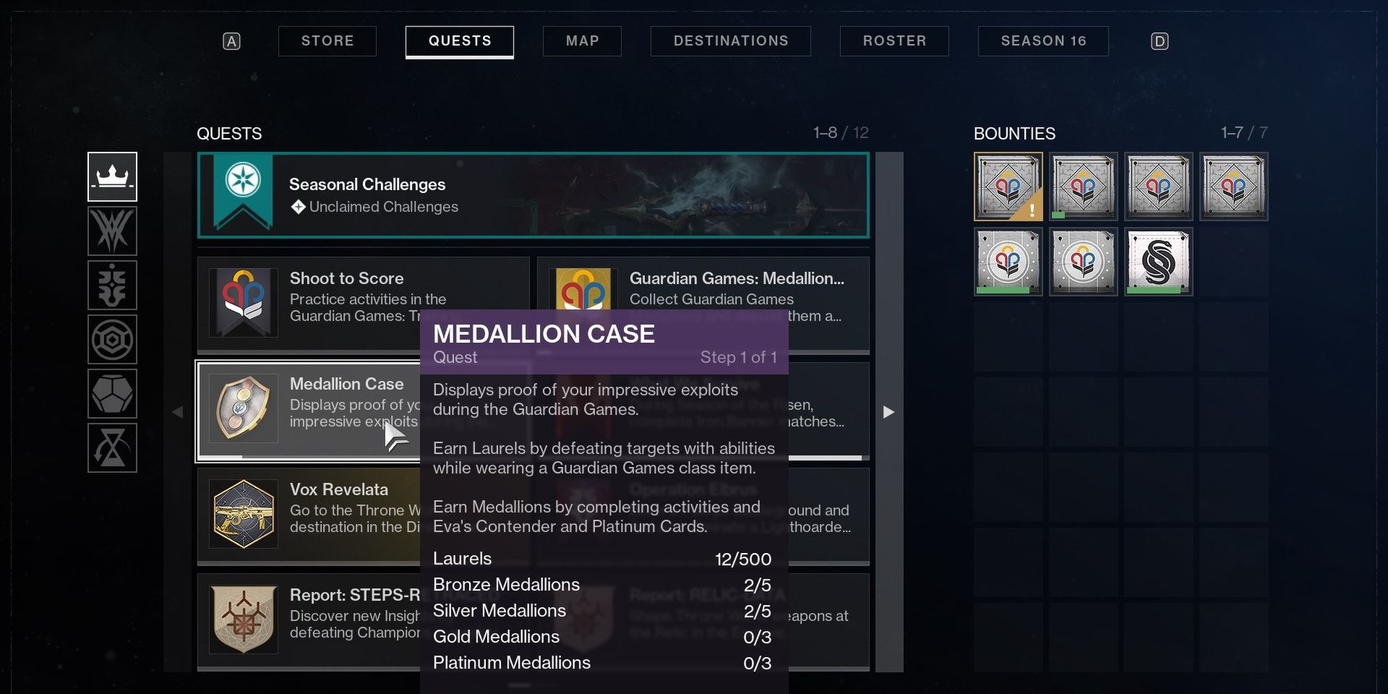 Destiny 2 Medallion Case