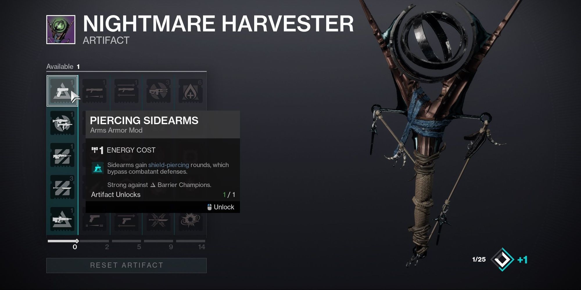 Destiny 2 Nightmare Harvester Column 1