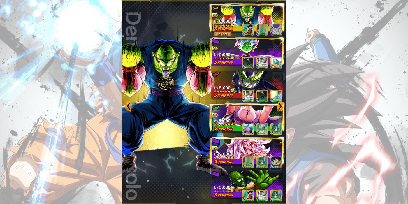 Regeneration Party For Dragon Ball Legends