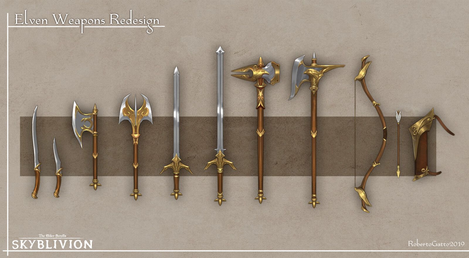 Elven Weapons Skyblivion