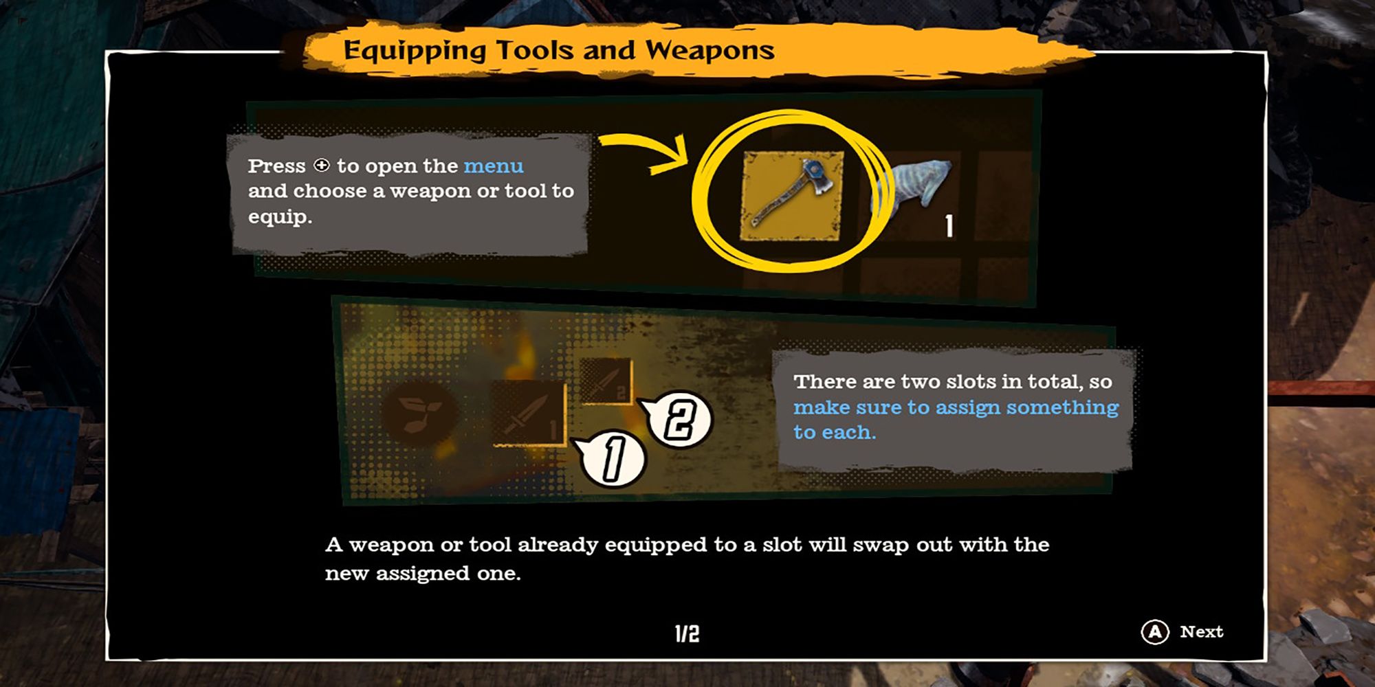 The "Equipping Tools And Weapons Tutorial" from Deadcraft.