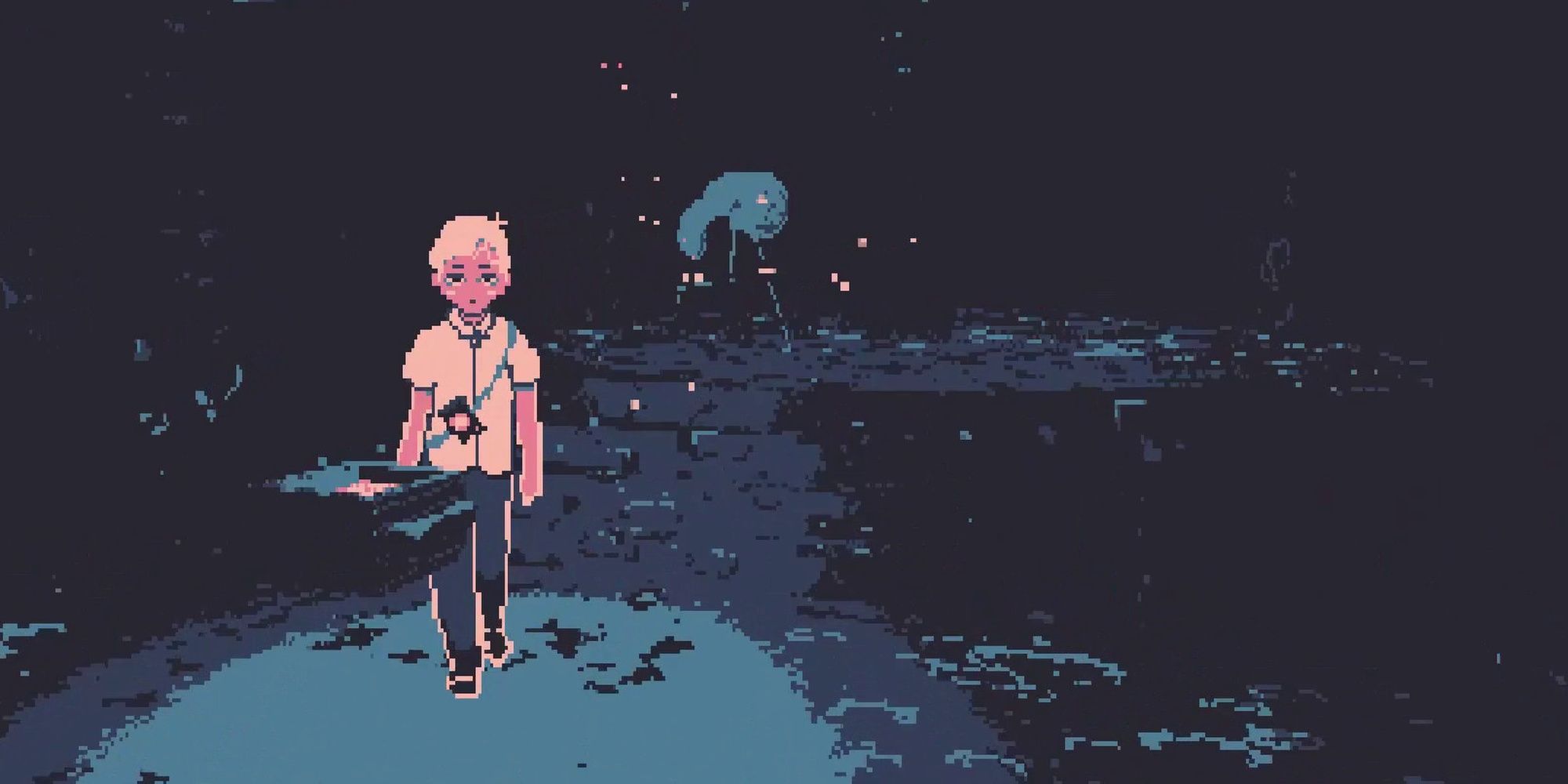 Eronoctosis: Second Player Carrying Items Whilst A Demon Draws Near