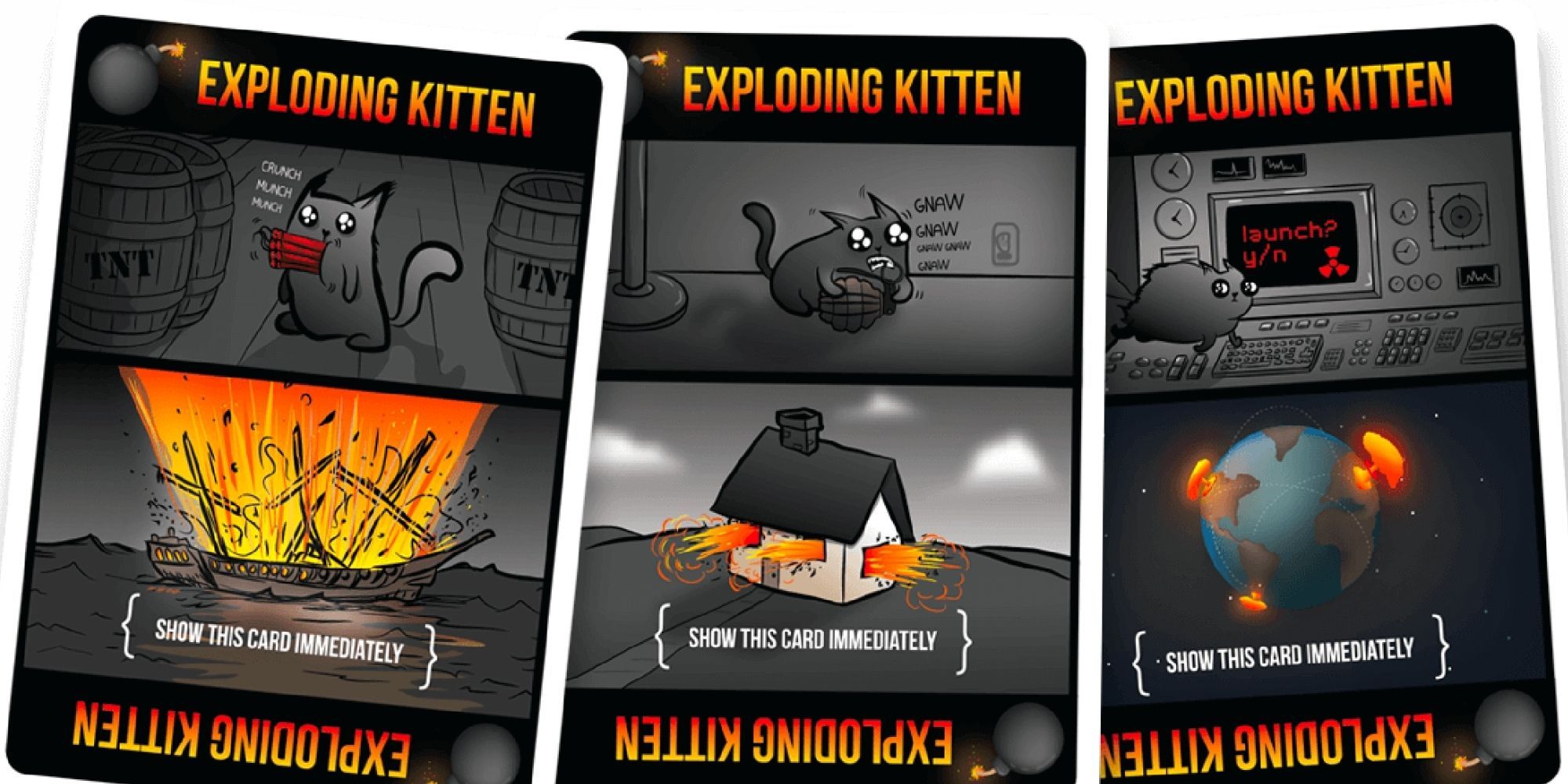 Exploding Kitten cards