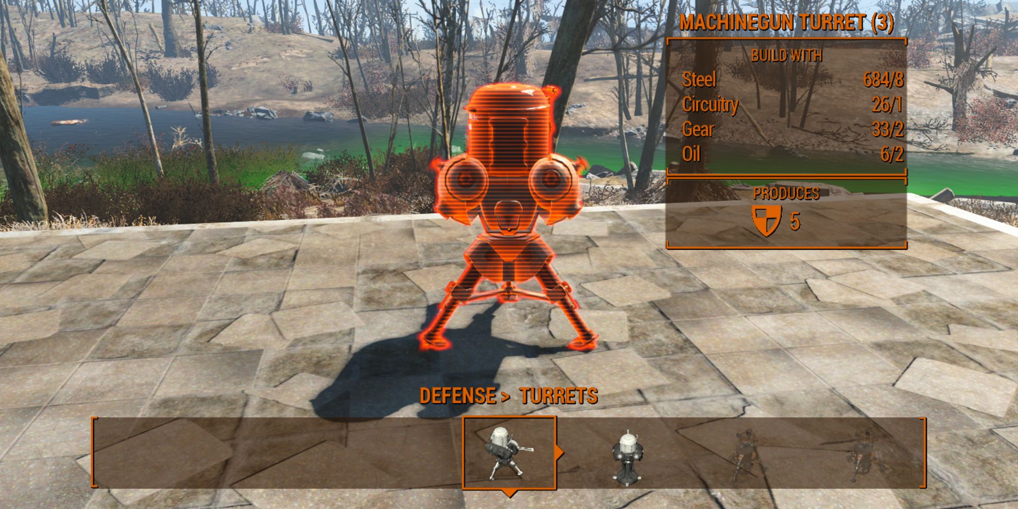 Fallout 4 Screenshot Of Machinegun Turret