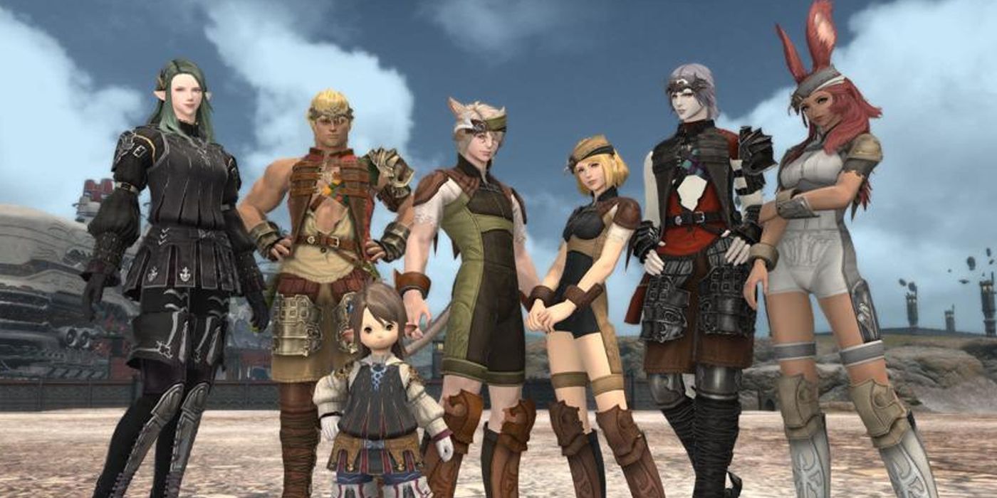 Final Fantasy 14 Online Party classes