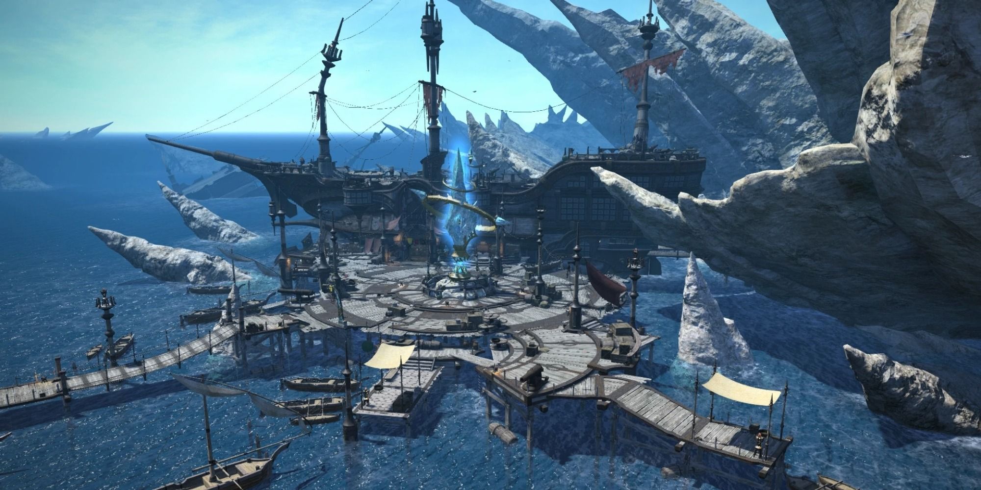 The Wolves' Den Pier in Final Fantasy 14