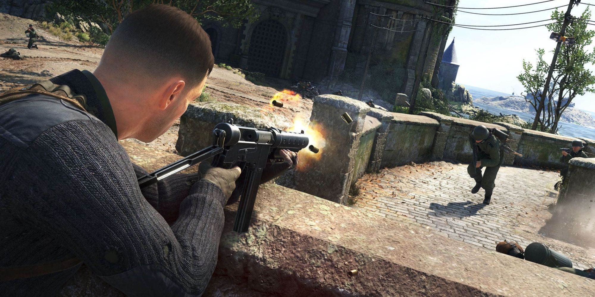 Firing An Smg In Sniper Elite 5